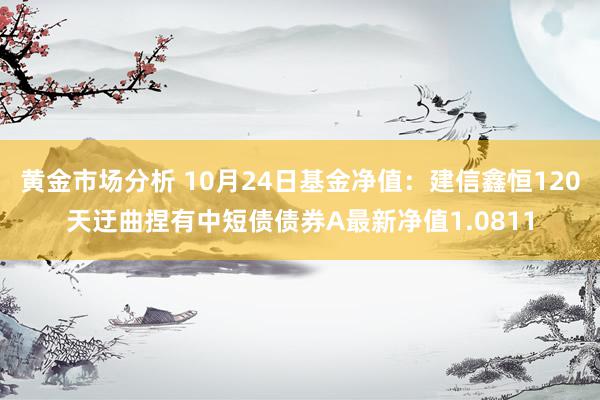 黄金市场分析 10月24日基金净值：建信鑫恒120天迂曲捏有中短债债券A最新净值1.0811