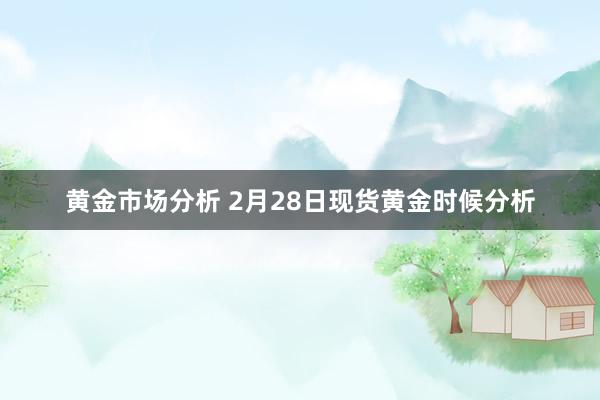 黄金市场分析 2月28日现货黄金时候分析